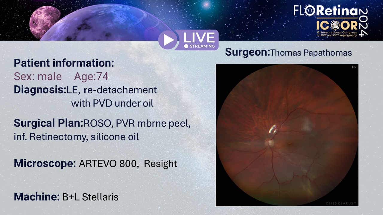 LE, re-detachment with PVD under oil