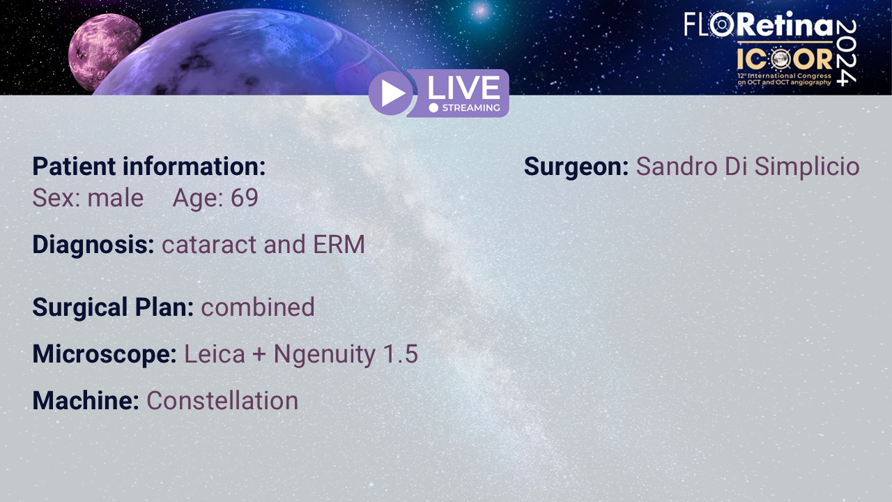 Cataract and ERM