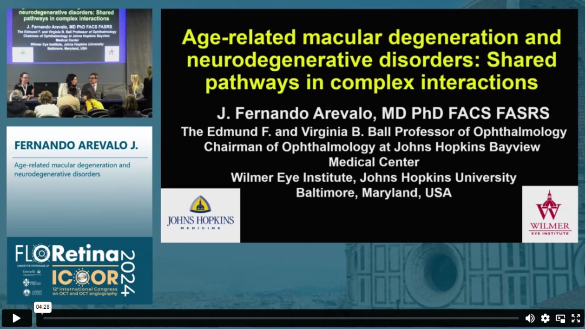 Age-related macular degeneration and neurodegenerative disorders