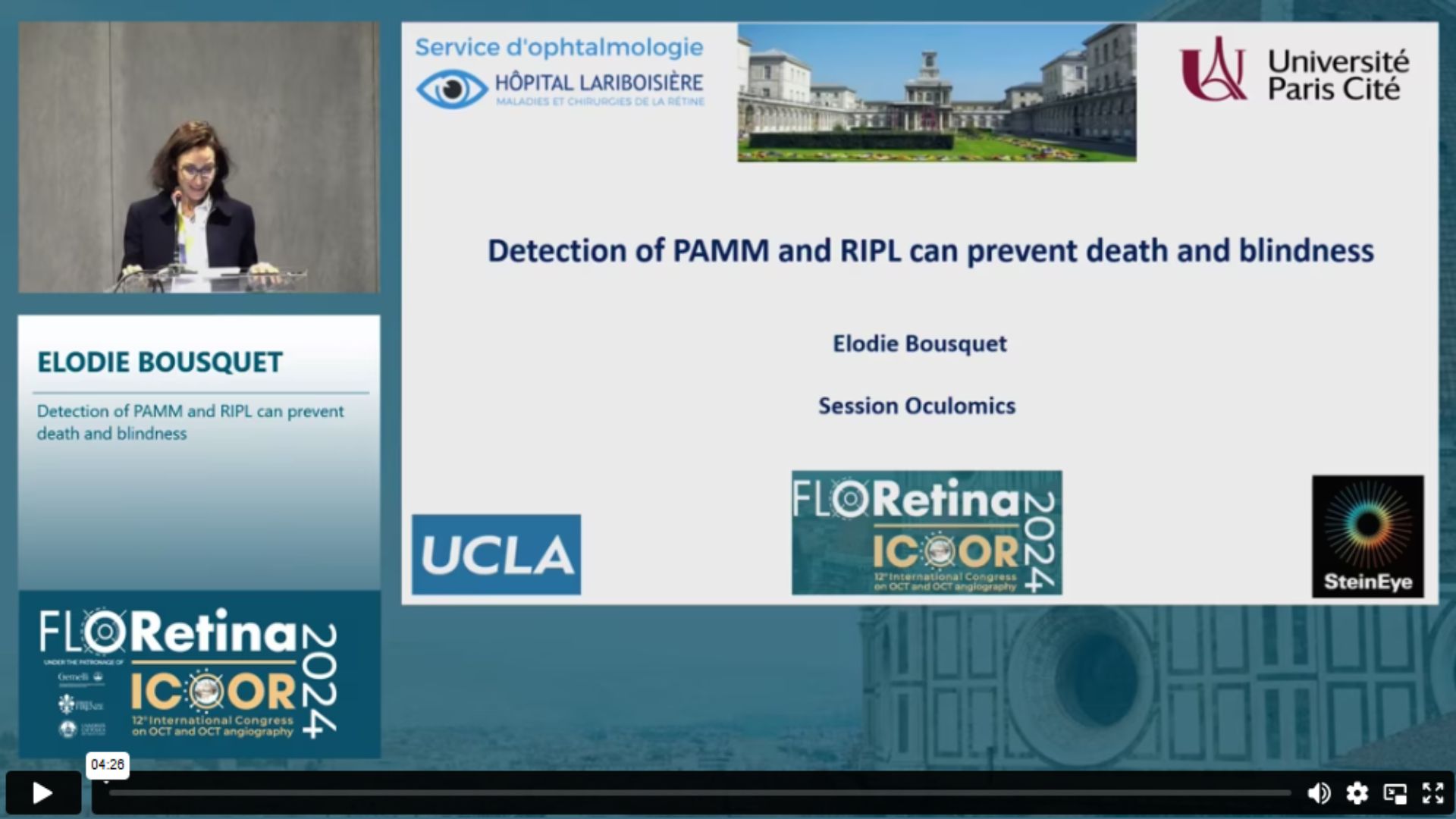 Detection of PAMM and RIPL can prevent death and blindness