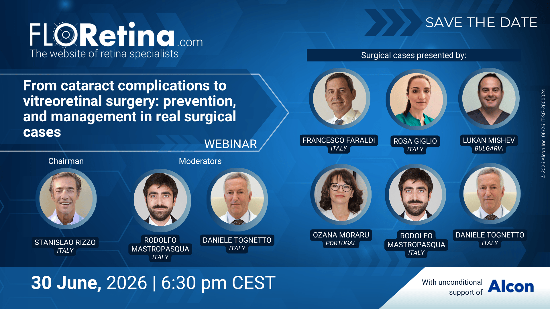 From cataract complications to vitreoretinal surgery: prevention, management in real surgical cases